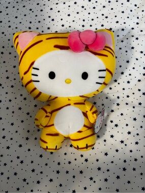 Hello Kitty Yellow Tiger Plush